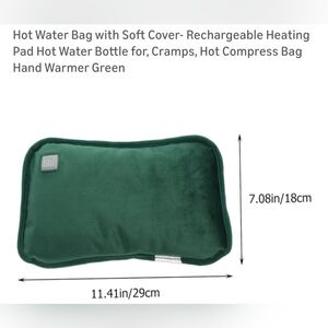 Green Rechargeable Heating Pad
